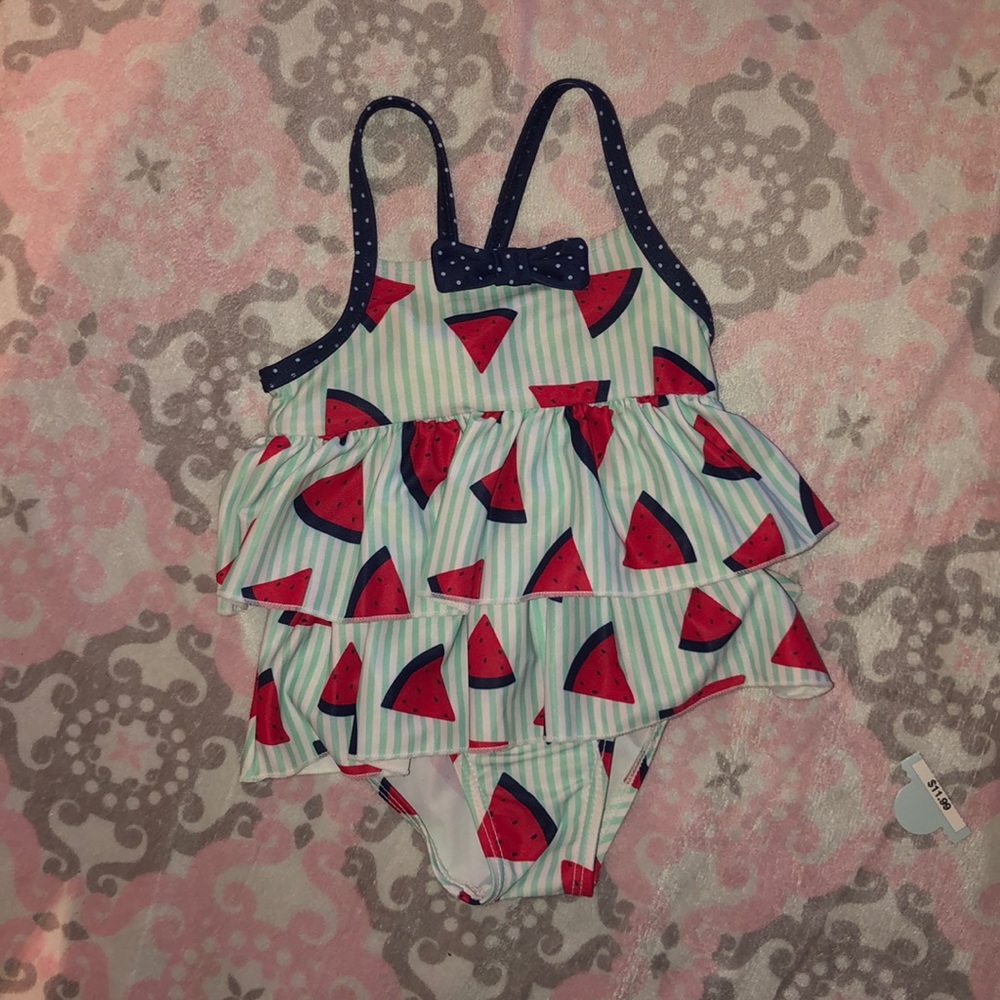 🍉Watermelon Ruffle Swim Set🍉 - Picture 2 of 7